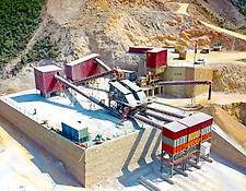 Fabo STATIONARY TYPE 500-700 T/H CRUSHING & SCREENING PLANT