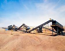 Fabo STATIONARY TYPE 200-300 T/H CRUSHING & SCREENING PLANT