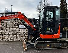 Hitachi ZX 33 mit SW MS 03 756 Bh Hammer Greiferleitung