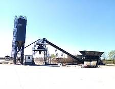 Constmach concrete plant 60 m3/h FIX TYPE CONCRETE PLANT READY FOR DELIVERY!