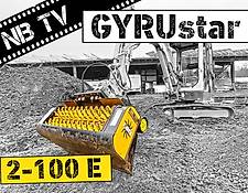 GYRUStar 2-100E | Schaufelseparator Minibagger | Sieblöffel Bagger