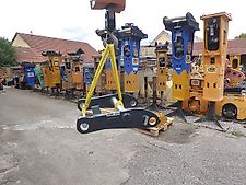 Liebherr - SW-Adapter SW 66 - für Pendelgreifer - SW-Identmaße oben: 80-660-420-660-80 - für Greiferaufnahme unten Ident-Maße: 80-660 - Bagger: 26t-48t