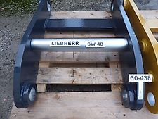 Liebherr - SW-Adapter SW 48 - für Greifergabelaufnahme - SW-Identmaße oben: 70-482-420-482-70 - für Greiferaufnahme unten Ident-Maße : 60-438 - Bagger: 15t-30t