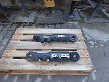 Liebherr - Zylinder / Hydr.-Zylinder für Hydr.-Greifer GM 7C - Abmessung: für Bolzen 45mm, Gelenklagerbreite 70mm - Arbeitslänge: 550/770 mm - Bagger: 20t-32t