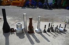 ALLGEM. / UNIVERSELL - Pfahlstampfer/ -Ramme 1tlg, 2tlg, 3tlg - passend zu Hydraulikhammer - versch. Hersteller Typen Größen