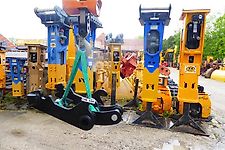 Verachtert - SW-Adapter CW 30S - für Greifer-Gelenk-Aufnahme - SW-Identmaße: 60-430-475-430-60mm - für Greiferaufnahme unten: 60-123 - Bagger: 15t-30t