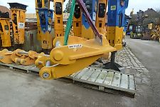 Lehnhoff - SW-Adapter SW 21-25-6 - für Greiferaufnahme - SW-Identmaße oben: 80-500/600 - für Greiferaufnahme unten/vorne Ident-Maße: 60/70-281 - Bagger: 18t-40t