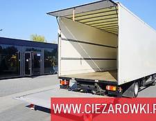 Saxas box Container body + lift Dhollandia 1.000 kg