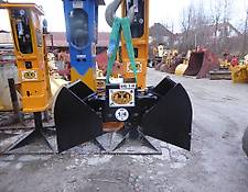 Rock - Greifer/ 2-Schalen-Hydr.-Gr. eintlg. kpl. HG1/4 - Bagger: 0,8t-4,5t - Schnittbreite ca. 330 mm Rock - Greifer/ 2-Schalen-Hydr.-Gr. eintlg. kpl. HG1/4 - Bagger: 0,8t-4,5t - Schnittbreite ca. 330 mm