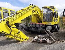 Doosan Solar 140 WV-RW Rail Road Wheeled Excavator Doosan Solar 140 WV-RW Rail Road Wheeled Excavator