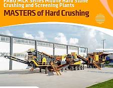 Fabo MCK-110 MOBILE CRUSHING & SCREENING PLANT | JAW+SECONDARY