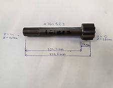 VTS SUNGEAR 10T 14T L=125,5mm