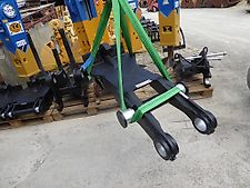 KEWACO - SW Adapter Kewaco ABL 1830 f - SW-Identmaße oben: 80-340-460-700- für Greifer-Aufnahme unten: 80-215 - Bagger: 13t-33t