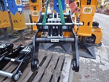 Oilquick - SW-Adapter OQ 65 orig. 4 Leitungen - für Hydraulik-Pende-Greifer - bestückt für HG - SW-Identmaße: 65-440-530-440-64 - für Gabelaufnahme unten Ident-Maße: 70-380 - Bagger: 14t-22t