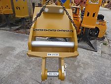 Lehnhoff - SW-Adapter SW 21-25 - für Greiferaufnahme - SW-Identmaße oben: 80-500 - für Greiferaufnahme unten/vorne Ident-Maße: 60-125 - Bagger: 18t-30t