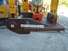Lehnhoff - SW-Adapterplatte SW 25 HD, Löffelumbauplatte - SW-Adapter, Ident-Maße: 80-500 - Bagger: 26t-40t