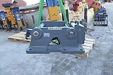 Liebherr - SW-Adapterplatte SW 48 Likufix 5 Leitungen - mit Bestückung /Bohrbild nach Kundenangabe - SW-Identmaße: 70-480-420-480-70 - Bagger: 14t-34,5t