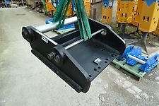 Liebherr - SW-Adapterplatte SW 66 - für HH / ASG - gebohrt für MES 3500 + PMG20 - SW-Identmaße: 80-660-420-660-80 - Bagger: 26t-48t