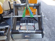 Oilquick - SW-Umbaurahmen OQ70/55 orig., 2 Leitungen - hydr. Anbaugeräte (z.B. GRL ect.) - H= 195 mm (hoher Rahmen) - SW-Identmaße: 70-550-600-550-70 - Bagger: 18t-32t