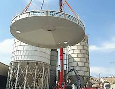 Constmach cement silo CS-3000 - 3000 Ton Cement Storage Silos