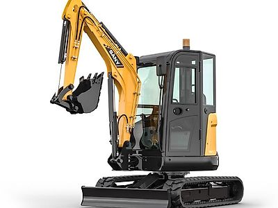 Sany Nullheckbagger SY 26U mit 5 Jahre Garantie mieten ab 80 € / Tag
