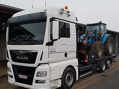MAN TGX 26.440 6X2-2 LL Miete ab 75 € / Stunde mit Fahrer