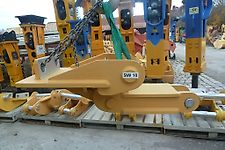 Lehnhoff - SW-Adapter SW 10 - für Greiferaufnahme - positionierbar - SW-Identmaße oben: 70-400 - für Greiferaufnahme unten/vorne: 60-122 - Bagger: 10t-20t