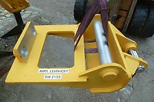 Lehnhoff - SW-Adapter SW 21-25 - für Greiferaufnahme - SW-Identmaße oben: 80-500 - für Greiferaufnahme unten/vorne Ident-Maße: 60-120 - Bagger: 16t-30t